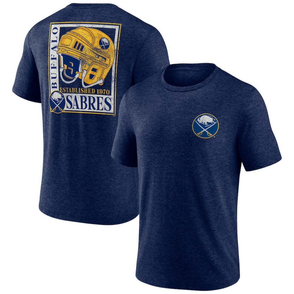 Buffalo Sabres Earnest Will Tri-Blend T-Shirt