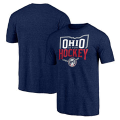 Columbus Blue Jackets Shoot to Score Tri-Blend T-Shirt