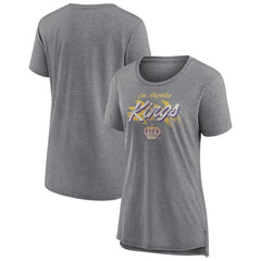 Los Angeles Kings Women's Hit the Ice Tri-Blend T-Shirt