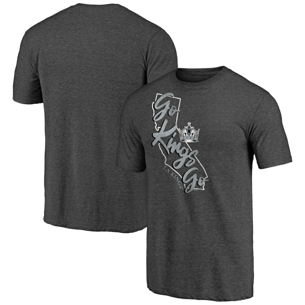 Los Angeles Kings Shoot to Score Tri-Blend T-Shirt