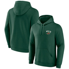 Minnesota Wild Team Lockup Pullover Hoodie