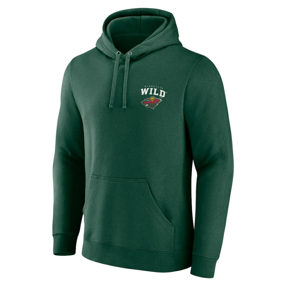 Minnesota Wild Team Lockup Pullover Hoodie