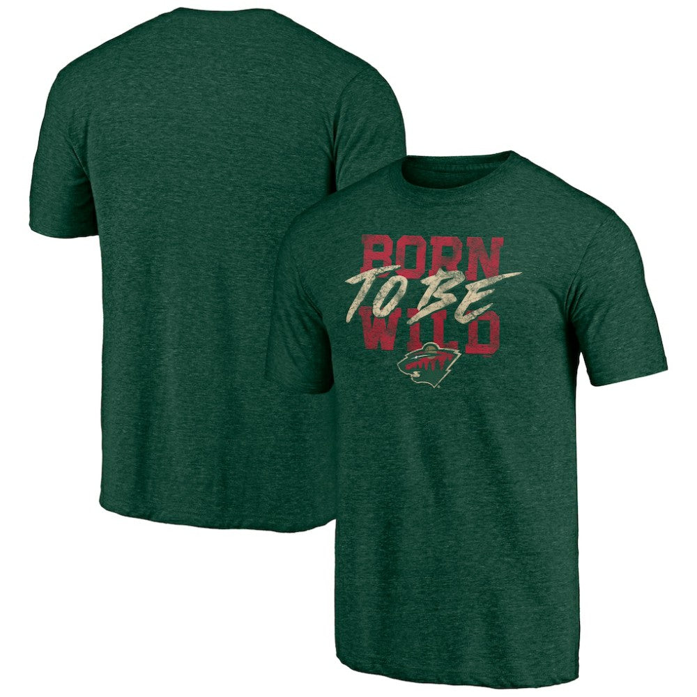 Minnesota Wild Shoot to Score Tri-Blend T-Shirt