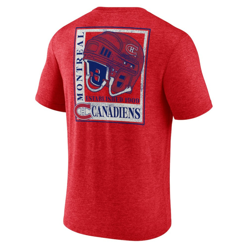 Montreal Canadiens Earnest Will Tri-Blend T-Shirt