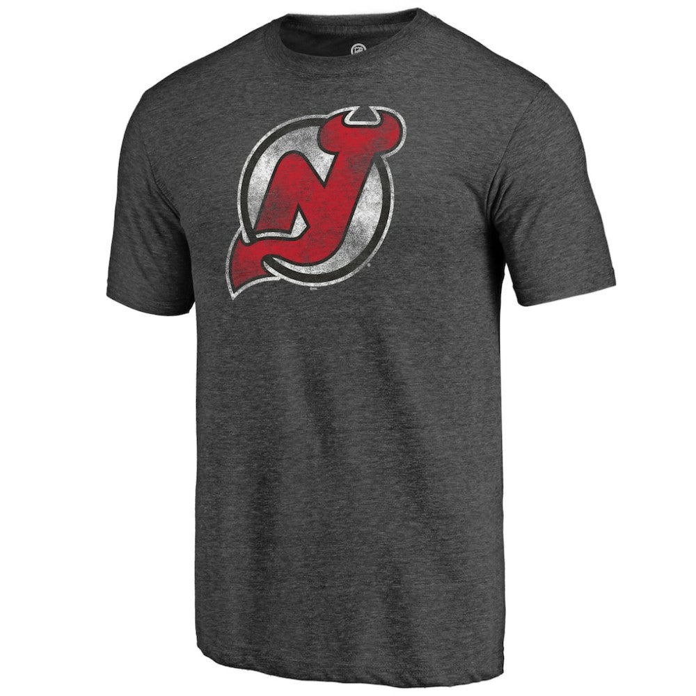 New Jersey Devils Distressed Tri-Blend T-Shirt