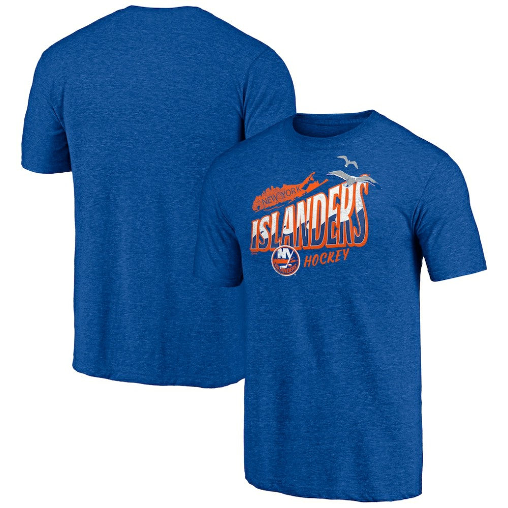 New York Islanders Shoot to Score Tri-Blend T-Shirt