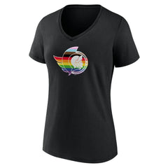 Ottawa Senators Women's NHL Pride V-Neck T-Shirt