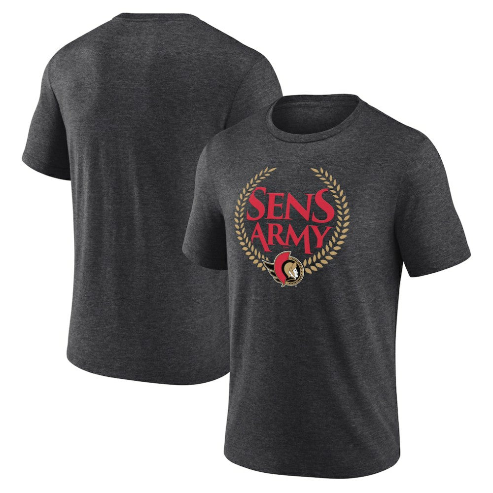 Ottawa Senators Shout Out Tri-Blend T-Shirt