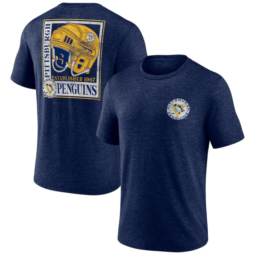 Pittsburgh Penguins Earnest Will Tri-Blend T-Shirt