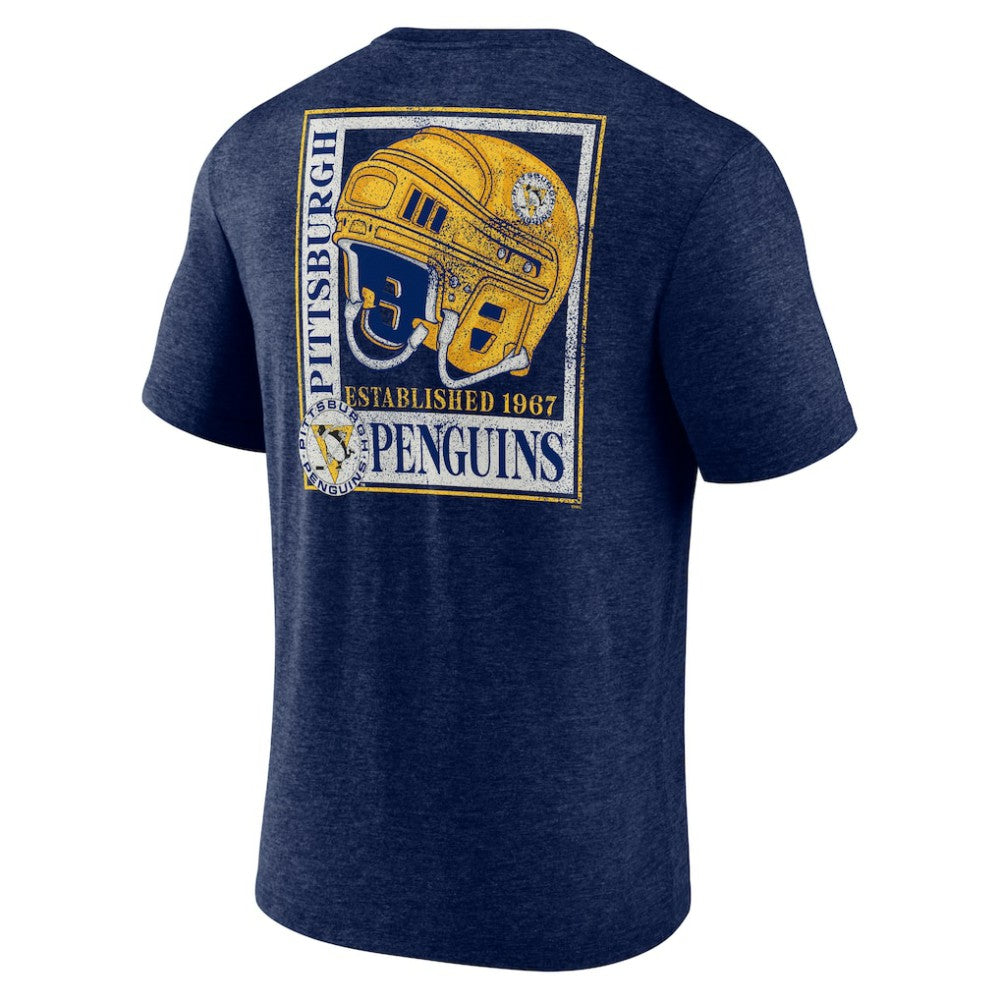 Pittsburgh Penguins Earnest Will Tri-Blend T-Shirt