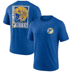 St. Louis Blues Earnest Will Tri-Blend T-Shirt