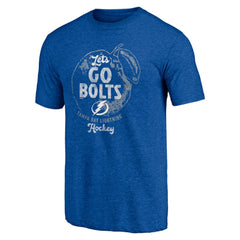 Tampa Bay Lightning Shoot to Score Tri-Blend T-Shirt