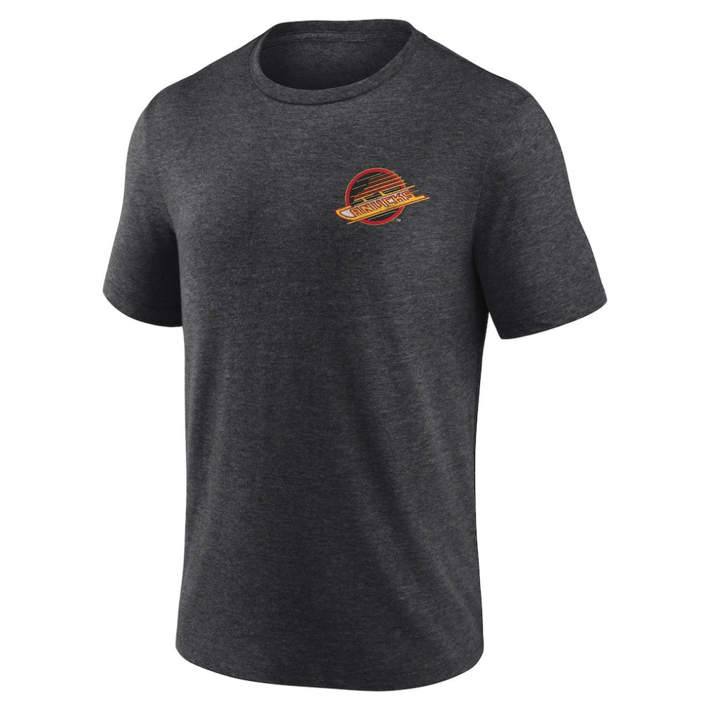 Vancouver Canucks Earnest Will Tri-Blend T-Shirt