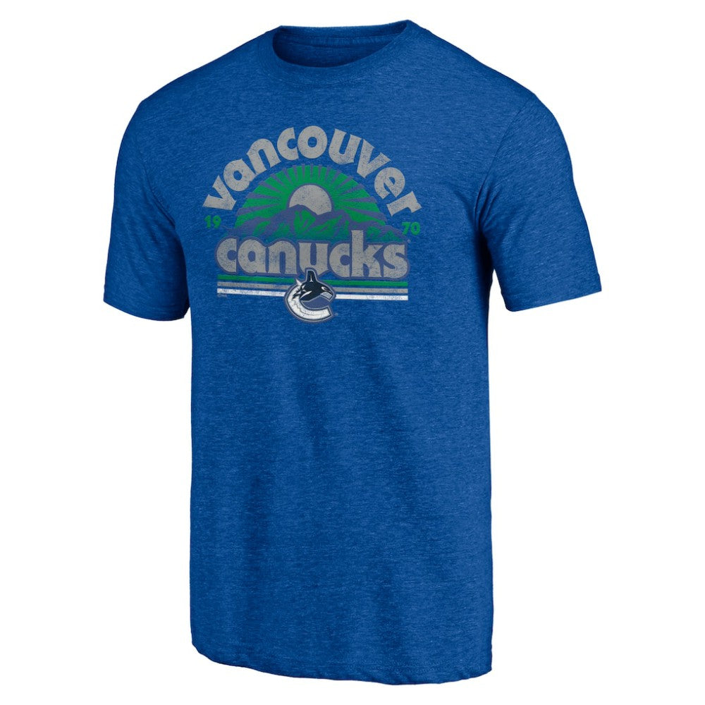 Vancouver Canucks Shoot to Score Tri-Blend T-Shirt