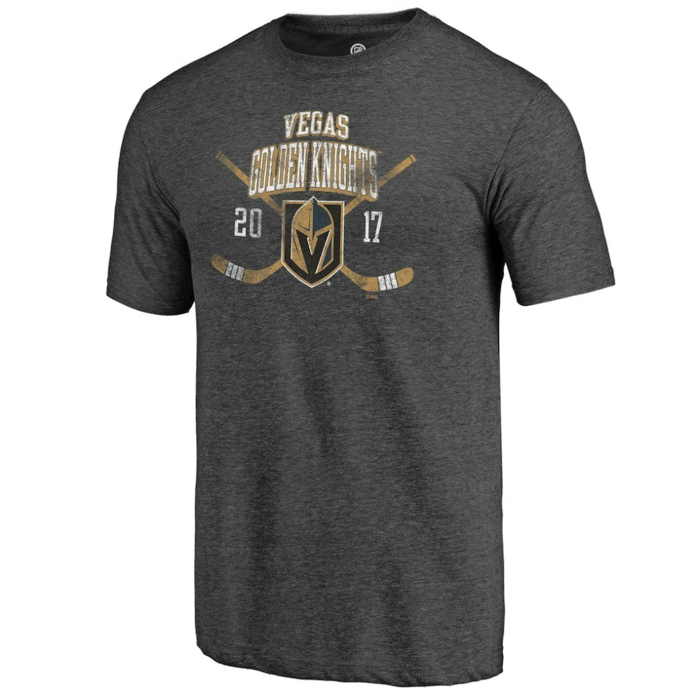 Vegas Golden Knights Line Shift Tri-Blend T-Shirt