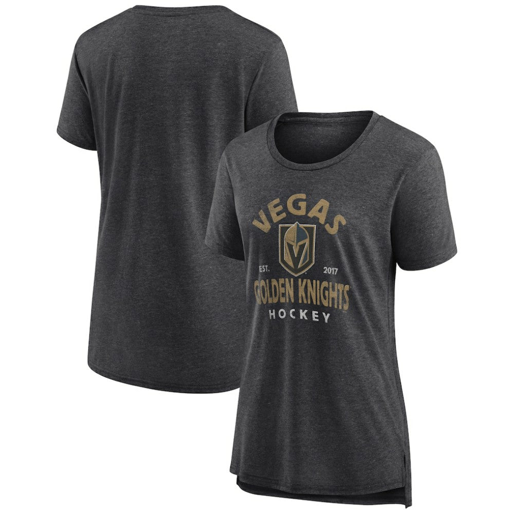 Vegas Golden Knights Women's Vintage Arch Tri-Blend T-Shirt