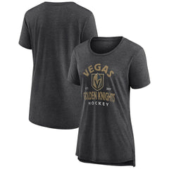 Vegas Golden Knights Women's Vintage Arch Tri-Blend T-Shirt