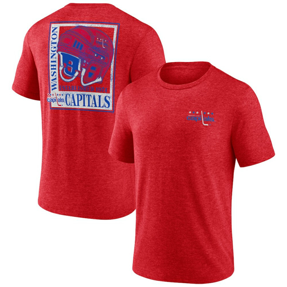 Washington Capitals Earnest Will Tri-Blend T-Shirt