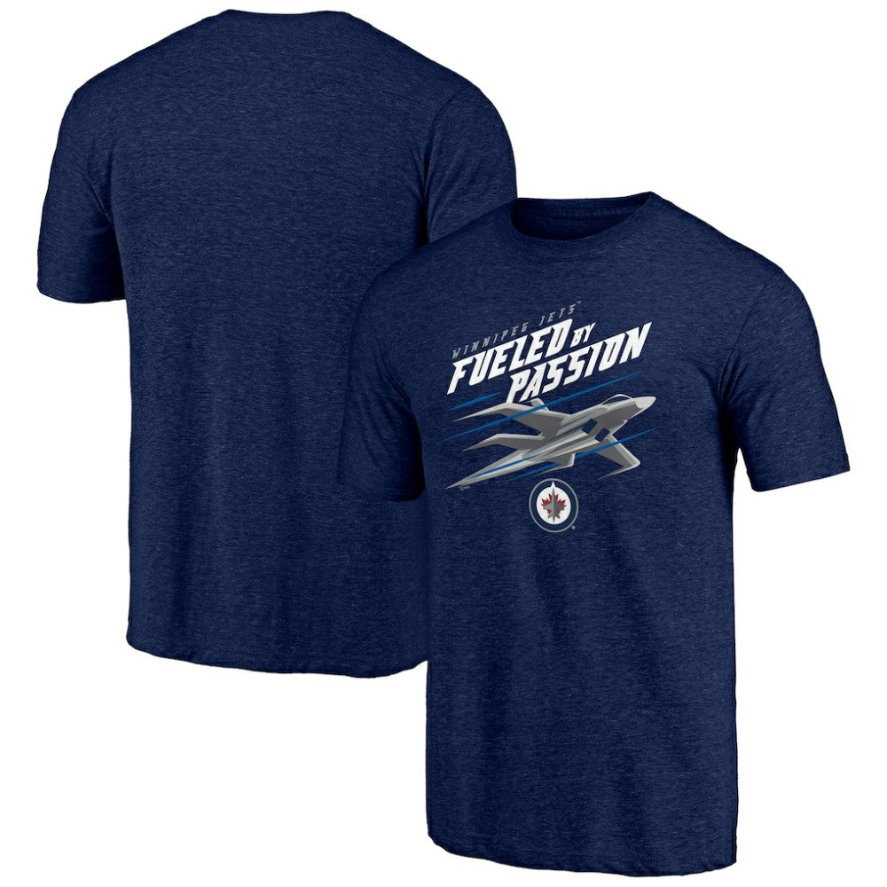 Winnipeg Jets Shoot to Score Tri-Blend T-Shirt