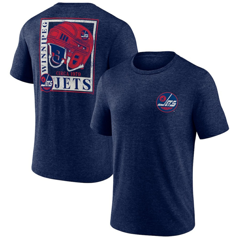 Winnipeg Jets Earnest Will Tri-Blend T-Shirt
