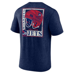 Winnipeg Jets Earnest Will Tri-Blend T-Shirt