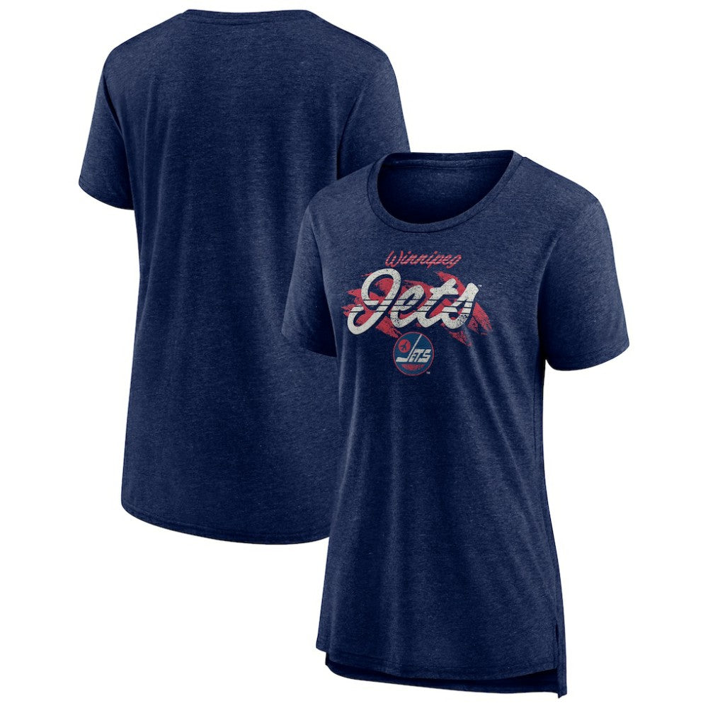 Winnipeg Jets Women's Hit the Ice Tri-Blend T-Shirt