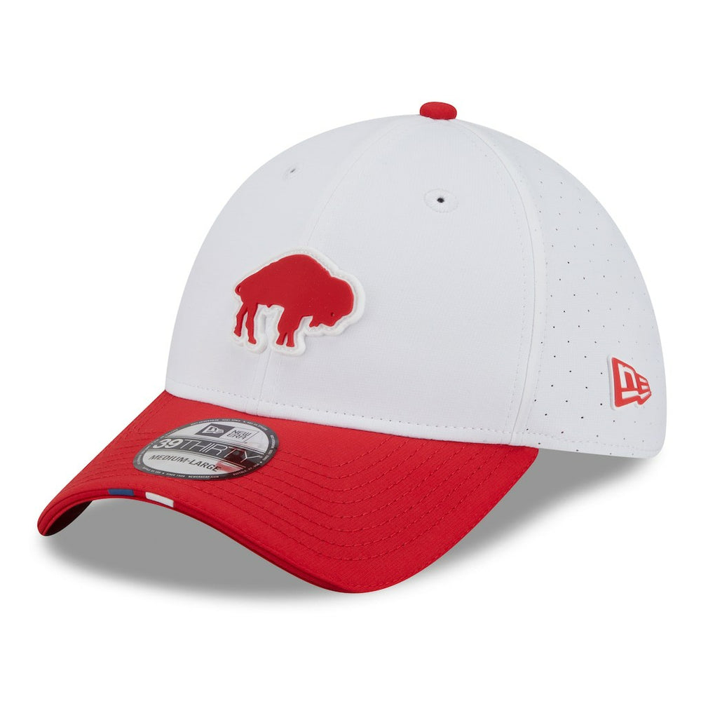 NFL Buffalo Bills 2025 NFL Training Camp Throwback Logo 39THIRTY Flex Hat