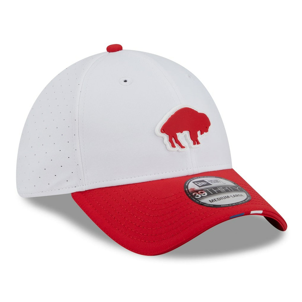 NFL Buffalo Bills 2025 NFL Training Camp Throwback Logo 39THIRTY Flex Hat