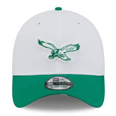 NFL Philadelphia Eagles 2025 NFL Training Camp Throwback Logo 39THIRTY Flex Hat
