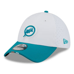 NFL Miami Dolphins 2025 NFL Training Camp Throwback Logo 39THIRTY Flex Hat
