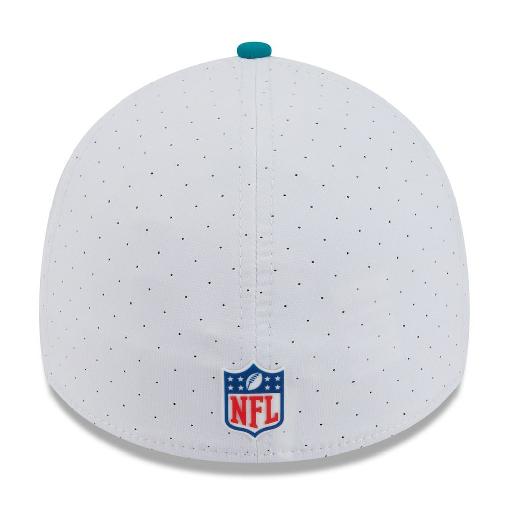 NFL Miami Dolphins 2025 NFL Training Camp Throwback Logo 39THIRTY Flex Hat