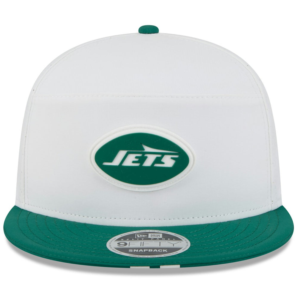 NFL New York Jets 2025 NFL Training Camp Split Panel 9FIFTY Snapback Hat
