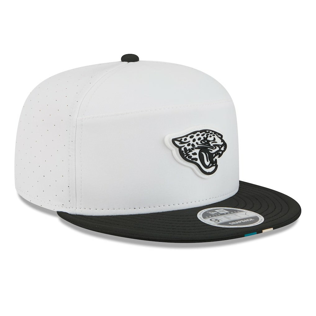 NFL Jacksonville Jaguars 2025 NFL Training Camp Split Panel 9FIFTY Snapback Hat