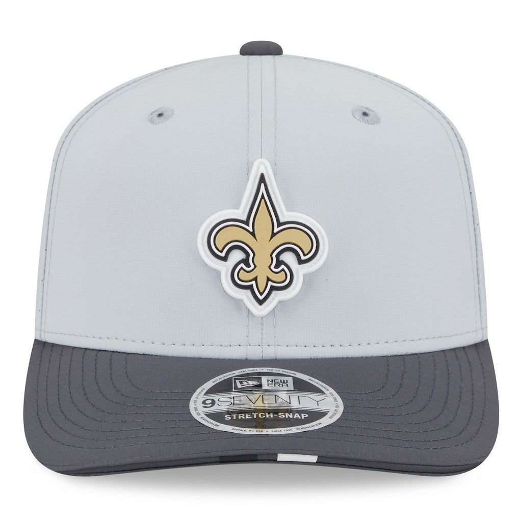 NFL New Orleans Saints 2025 NFL Training Camp 9SEVENTY Adjustable Hat