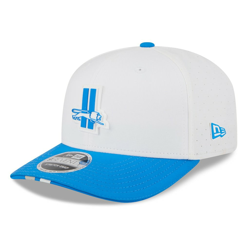 NFL Detroit Lions 2025 NFL Training Camp Throwback Logo 9SEVENTY Adjustable Hat