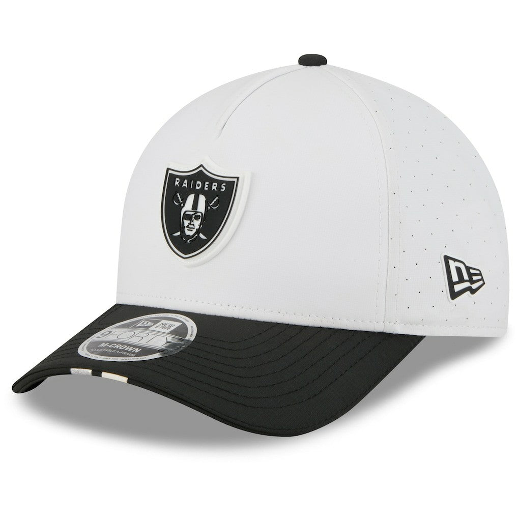 NFL Las Vegas Raiders 2025 NFL Training Camp A-Frame 9FORTY Adjustable Hat
