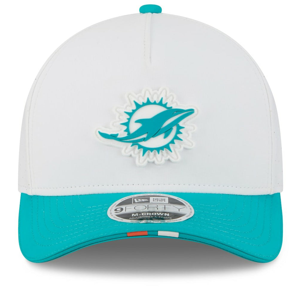 NFL Miami Dolphins 2025 NFL Training Camp A-Frame 9FORTY Adjustable Hat