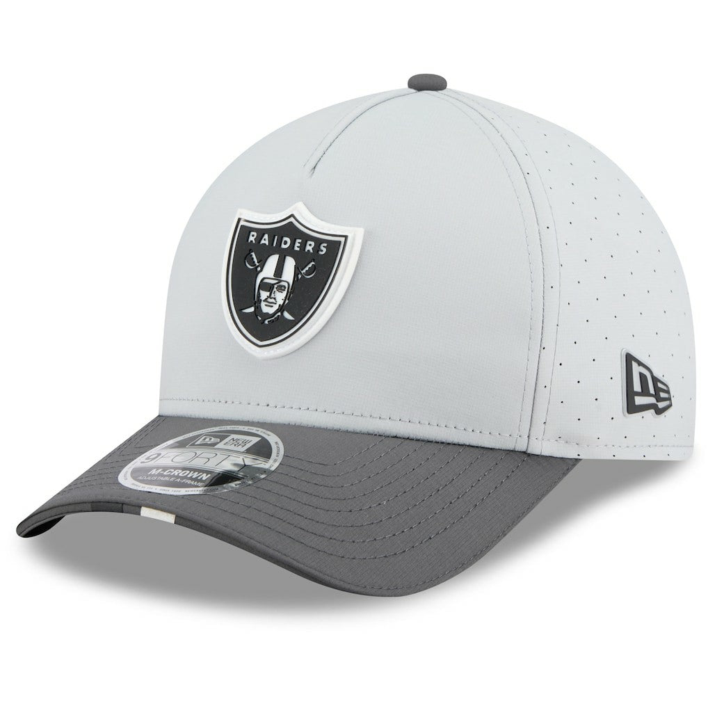 NFL Las Vegas Raiders 2025 NFL Training Camp A-Frame 9FORTY Adjustable Hat