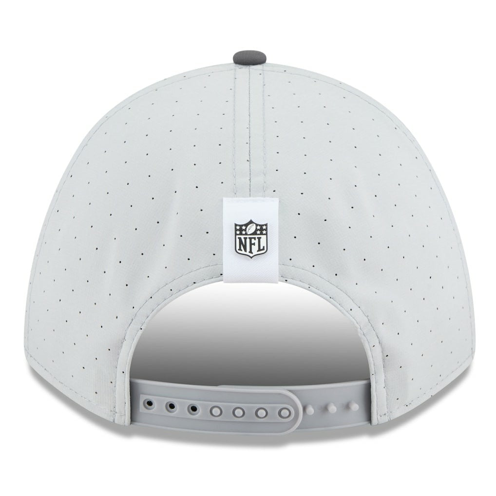 NFL Las Vegas Raiders 2025 NFL Training Camp A-Frame 9FORTY Adjustable Hat