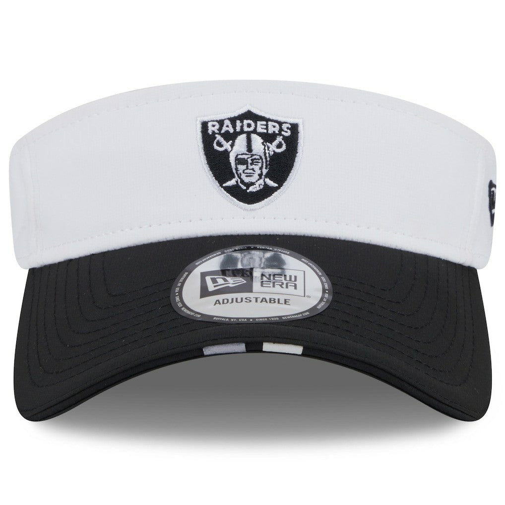 NFL Las Vegas Raiders 2025 NFL Training Camp Adjustable Visor
