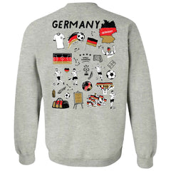 Germany National Team Vive La Fete Women's Impressions Artwork Pullover Sweatshirt / Soccer Online