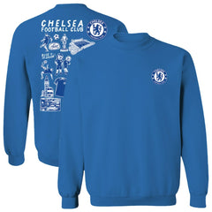 Chelsea Vive La Fete Women's Impressions Artwork Pullover Sweatshirt / Soccer Online