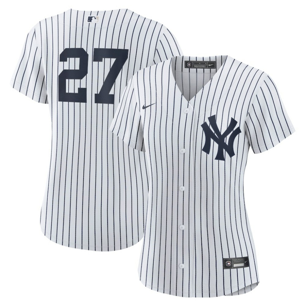 Giancarlo Stanton New York Yankees Women's Home Replica Player Jersey - White | Nike