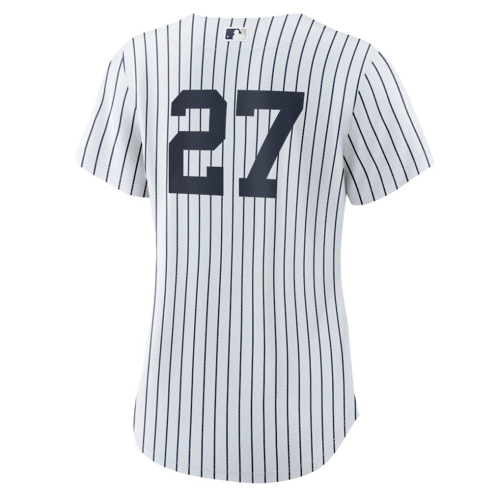 Giancarlo Stanton New York Yankees Women's Home Replica Player Jersey - White | Nike