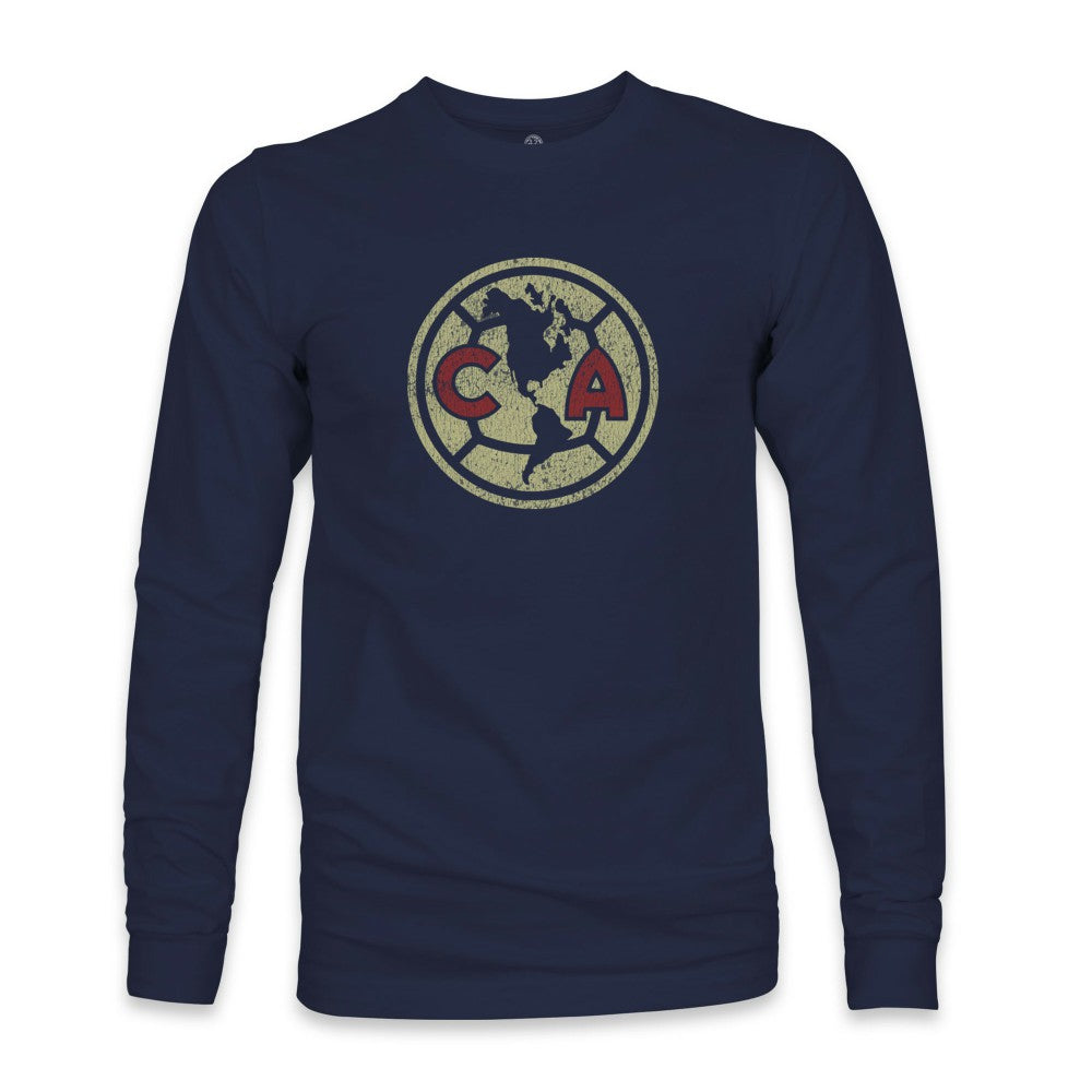 Club America 1863FC Color Badge Long Sleeve T-Shirt / Soccer Outlet