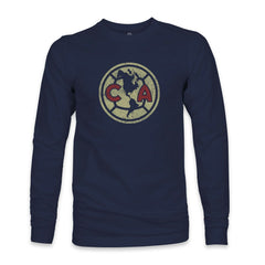 Club America 1863FC Color Badge Long Sleeve T-Shirt / Soccer Outlet