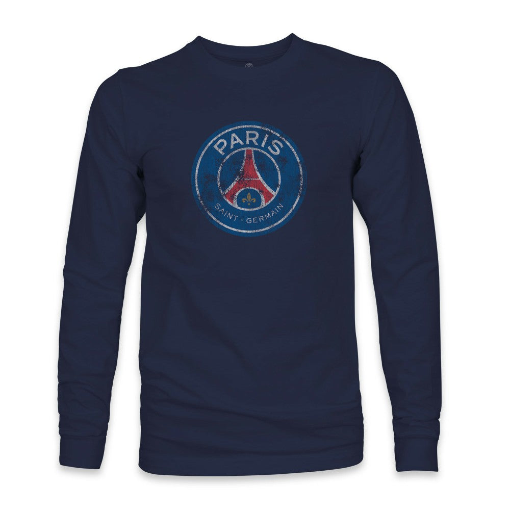 Paris Saint-Germain 1863FC Color Badge Long Sleeve T-Shirt / Soccer New