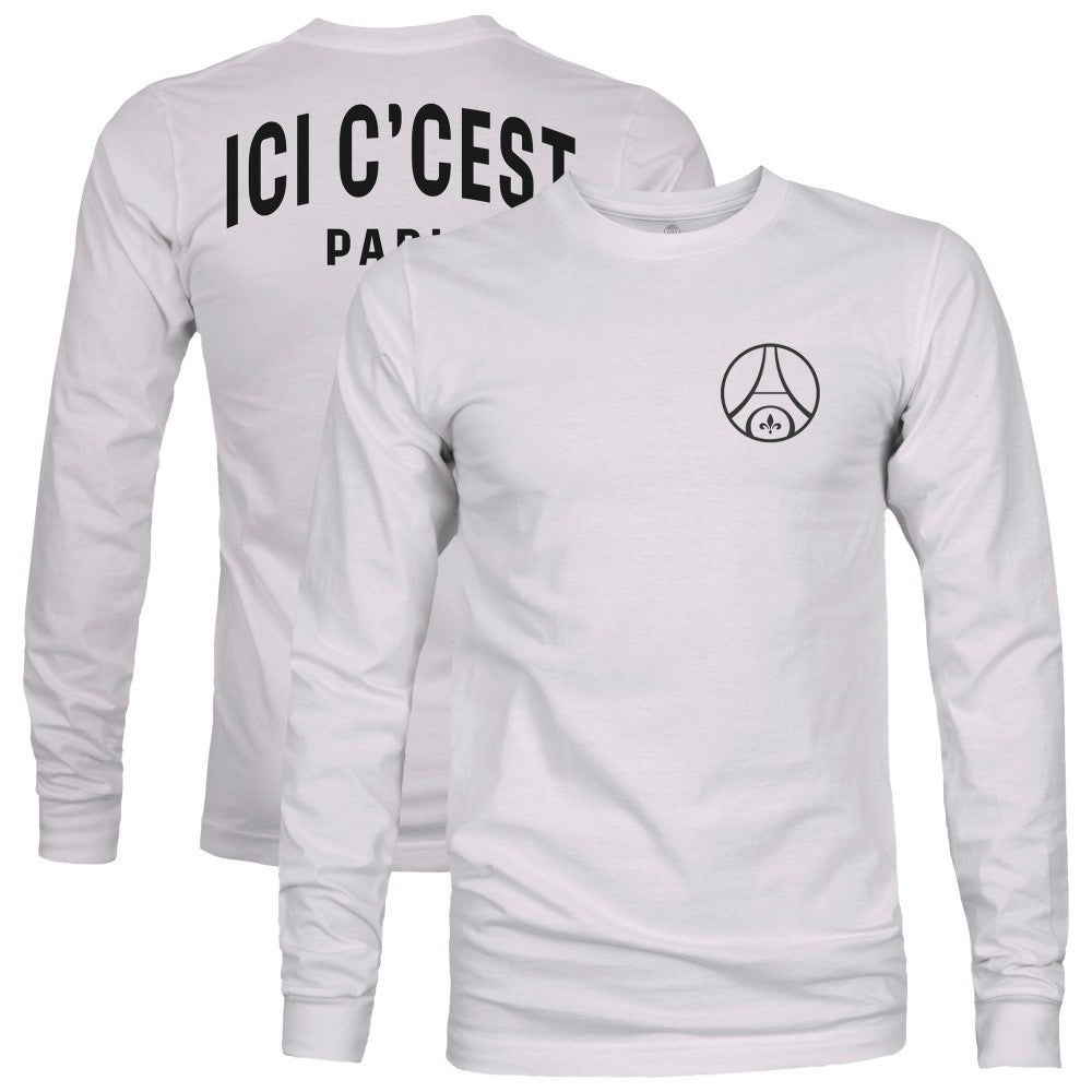 Paris Saint-Germain 1863FC Back Team Arch Long Sleeve T-Shirt / Soccer Hot sale