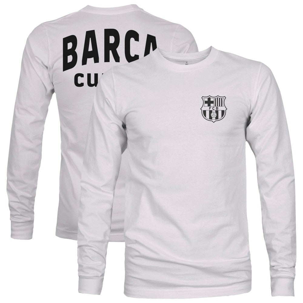 Barcelona 1863FC Back Team Arch Long Sleeve T-Shirt / Soccer Discount