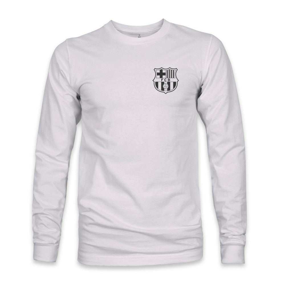 Barcelona 1863FC Back Team Arch Long Sleeve T-Shirt / Soccer Discount